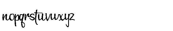 PN Bleautiful Condensed Font LOWERCASE