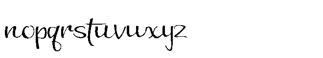 PN Bleautiful Expanded Light Font LOWERCASE