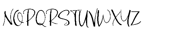 PN Bleautiful Light Font UPPERCASE