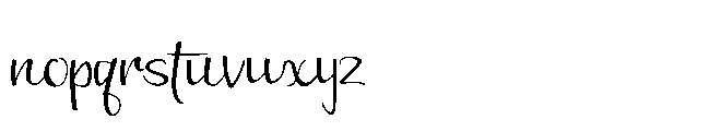 PN Bleautiful Light Font LOWERCASE