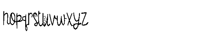 PN Blueboo Script Condensed Font LOWERCASE