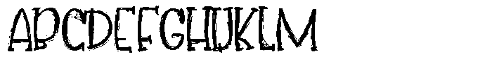 PN Blueboo Too Regular Font UPPERCASE