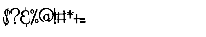 PN Buche De Noel Condensed Bold Font OTHER CHARS