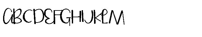 PN Buche De Noel Regular Font UPPERCASE