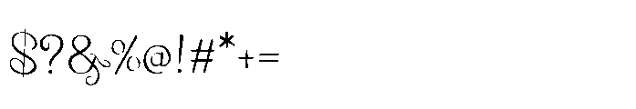 PN Bunchberry Expanded Light Font OTHER CHARS