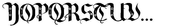 PN Cantonbloom Condensed Font UPPERCASE