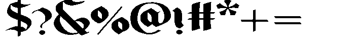 PN Cantonbloom Expanded Font OTHER CHARS