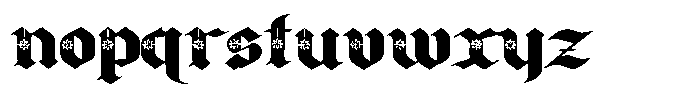 PN Cantonbloom Expanded Font LOWERCASE
