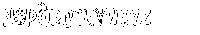 PN Christmas Calories 3 d Font UPPERCASE