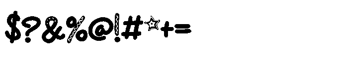 PN Christmas Calories Regular Font OTHER CHARS