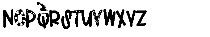 PN Christmas Calories Regular Font UPPERCASE