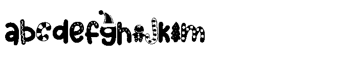PN Christmas Calories Regular FONT