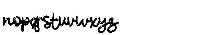 PN Christmas Calories Script Condensed Font LOWERCASE