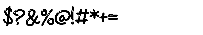 PN Christmas Calories Script Font OTHER CHARS