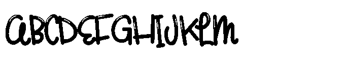 PN Christmas Calories Script Font UPPERCASE