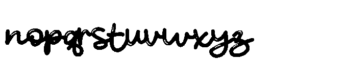 PN Christmas Calories Script Font LOWERCASE