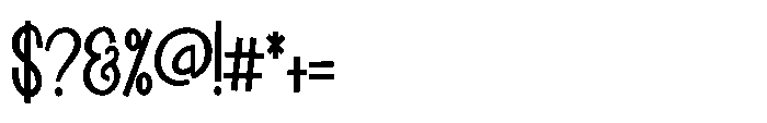 PN City Lalalights Script Condensed Font OTHER CHARS