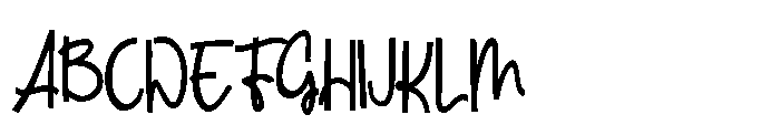 PN City Lalalights Script Condensed Font UPPERCASE