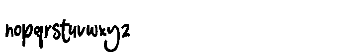 PN City Lalalights Script Condensed Font LOWERCASE