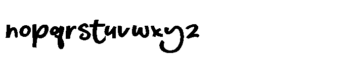 PN City Lalalights Script Expanded Font LOWERCASE