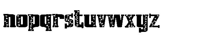 PN City Lalalights Serif Font LOWERCASE