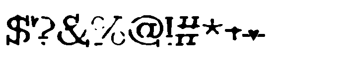 PN Cupids Love Expanded Font OTHER CHARS