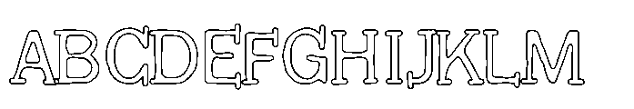 PN Cupids Love Pow Font UPPERCASE