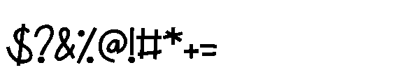 PN Eggnoger Bold Font OTHER CHARS