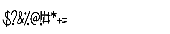 PN Eggnoger Condensed Font OTHER CHARS