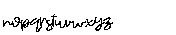 PN Eggnoger Expanded Font LOWERCASE