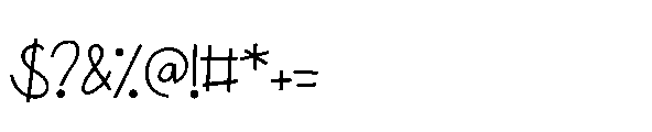 PN Eggnoger Light Font OTHER CHARS