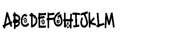 PN Eggnoger Sans Condensed Font UPPERCASE
