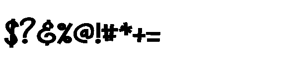 PN Eggnoger Sans Expanded Font OTHER CHARS