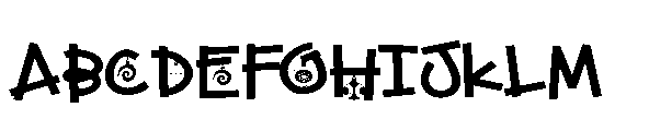 PN Eggnoger Sans Expanded Font UPPERCASE