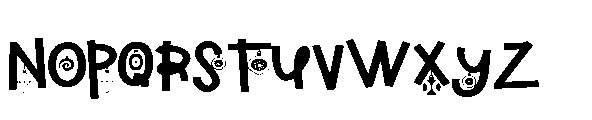 PN Eggnoger Sans Expanded Font UPPERCASE