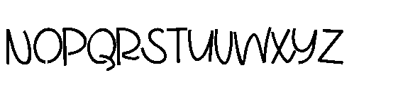 PN Eggnoger Stencil Font UPPERCASE