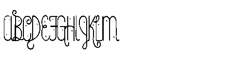 PN Elfologist Condensed Font UPPERCASE