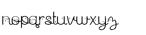 PN Elfologist Expanded Font LOWERCASE