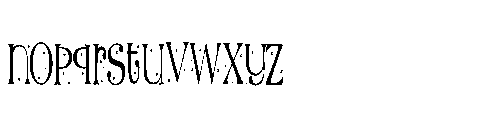 PN Elfologist Serif Condensed Font LOWERCASE