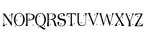 PN Elfologist Serif Expanded Font UPPERCASE