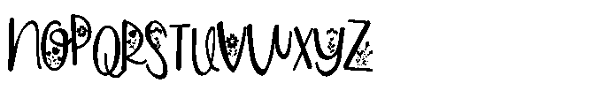 PN Flower Market Condensed Font UPPERCASE