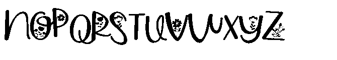 PN Flower Market Expanded Font UPPERCASE