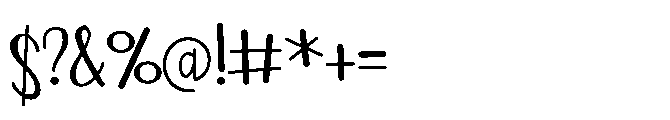 PN Flower Market Regular Font OTHER CHARS