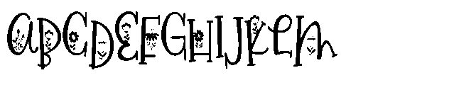 PN Flower Market Serif Condensed Font UPPERCASE