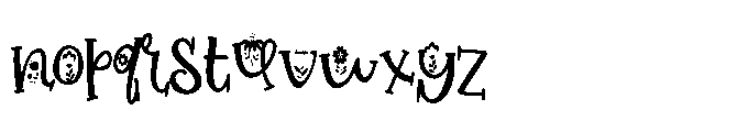 PN Flower Market Serif Condensed Font LOWERCASE