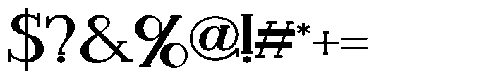 PN French Florals Deux Expanded Font OTHER CHARS