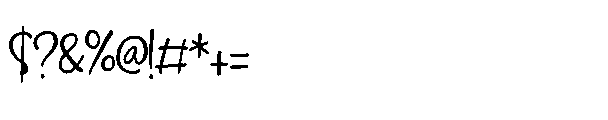 PN Froogalou Condensed Font OTHER CHARS