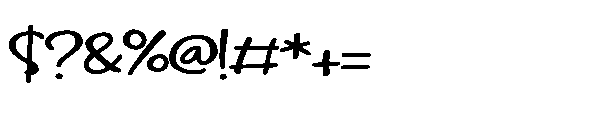 PN Froogalou Expanded Bold Font OTHER CHARS