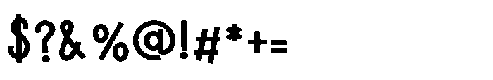 PN Grudge Bold Font OTHER CHARS
