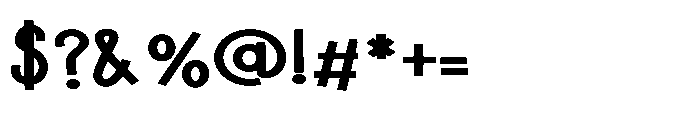 PN Grudge Expanded Font OTHER CHARS